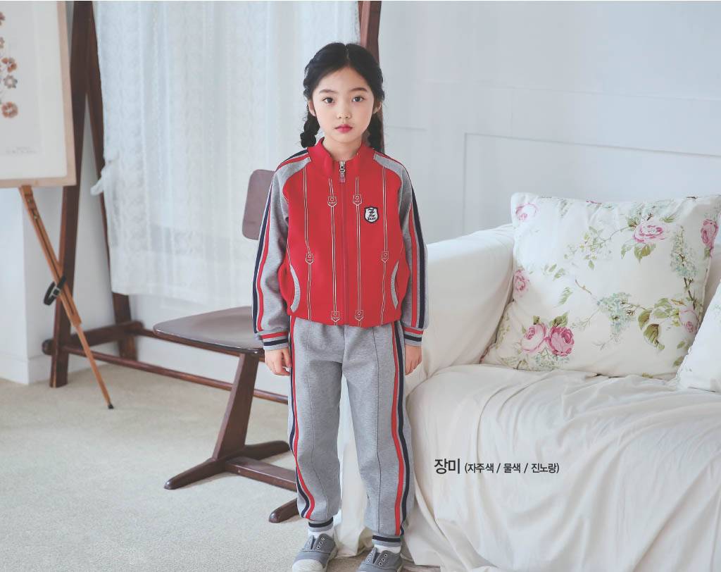 대신어패럴 ZANY제이니 장미 체육복/유치원 어린이집