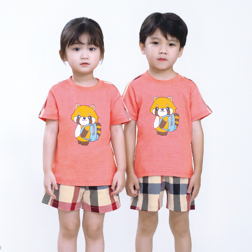 [키디아이] 래써팬더 티셔츠 (레드/네이비) / 유치원 어린이집 여름 활동복 단체선물 개별구매가능