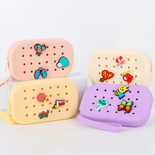 [한국모루] 지비츠장식 데코파우치 (색상랜덤)