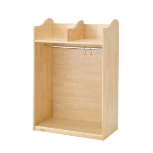 [파랑새교구] 가방옷걸이장 6인용 / 고무나무