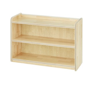 [파랑새교구] 안전몰딩 자작합판 교구장(B형)(소) 2단 / 자작나무 유치원교구