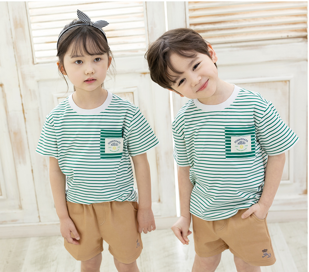 [리틀빔&티니키즈] 글로리 반팔/ 유치원 어린이집 활동복 유아동체육복