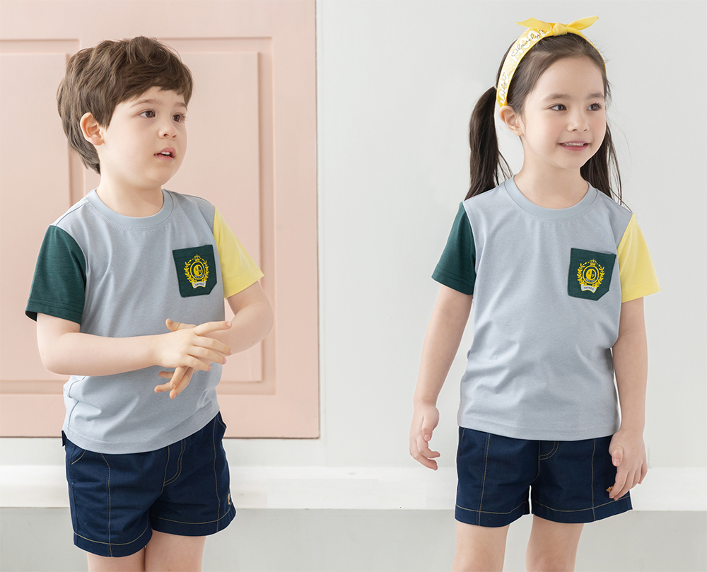 [리틀빔&티니키즈] 비키 반팔/ 유치원 어린이집 활동복 유아동체육복